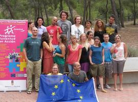 Jóvenes de nueve países de Europa reciben en Murcia formación inicial sobre el voluntari