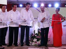 Presidente Medina, ministro Soria y Khloe Karsdashian inauguran hotel español en Punta Cana