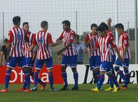 Escaso botín para el Sporting B