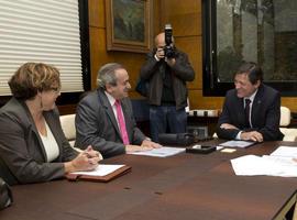 Reunión del presidente del Principado con el CSIC