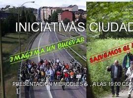 Presentación de imagina un Bulevar  en el CSOA La Madreña