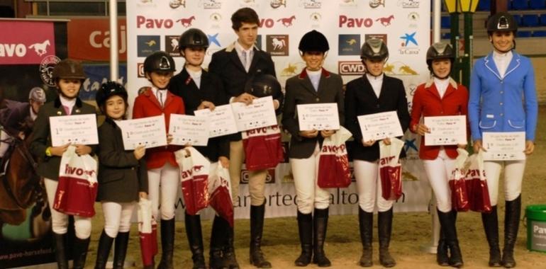 Vencedores del trofeo Piensos PAVO en El Asturcón