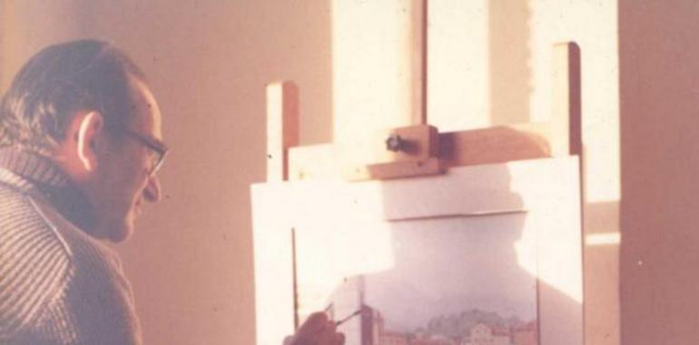 Éxito en Llanes de la exposición-homenaje dedicada al pintor Jesús Palacios de la Vega 