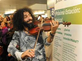 Ara Malikian y el Conservatorio \Arturo Soria\ inician gira por las estaciones de España