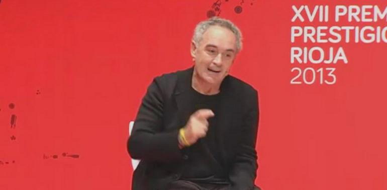Adrià cree que la "punta de lanza" de la cocina contemporánea son las tapas