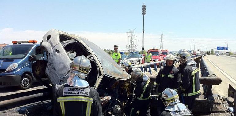 Un varón fallece en un accidente de tráfico en la M-50