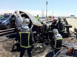 Un varón fallece en un accidente de tráfico en la M-50