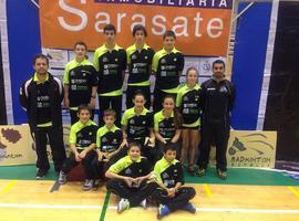 1 oro, 2 platas y 3 bronces para el Bádminton Oviedo en el Máster 8* de Navarra 