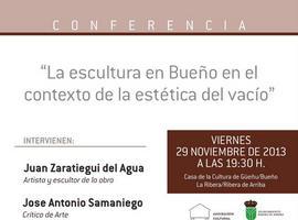 La escultura en Bueño vista por Antonio Zaratiegui del Agua y José Antonio Samaniego