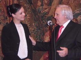 Viengsay Valdés, patrona de honor de la Fundación Don Pelayo