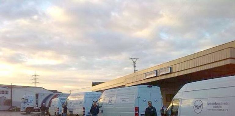 Trabajadores municipales de Gijón donan 1.500 kilos de alimentos