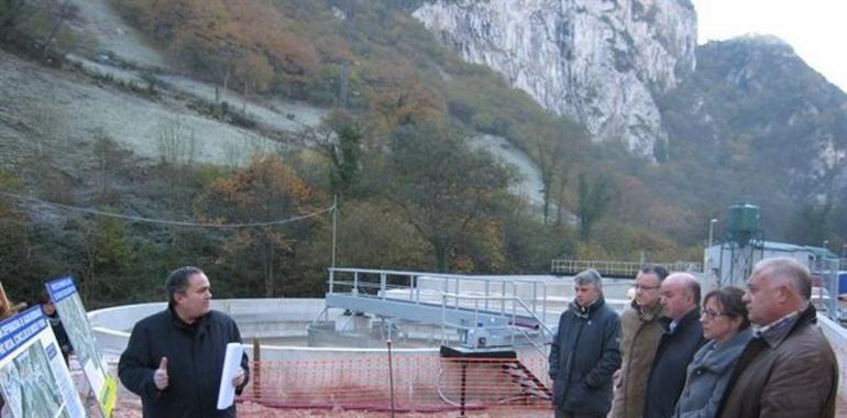 La depuradora de aguas residuales para Riosa y Morcín estará lista en febrero