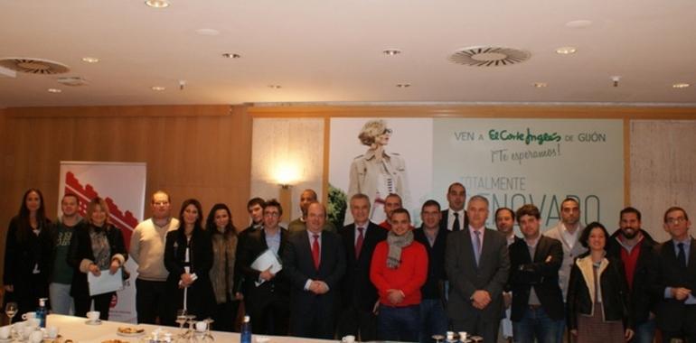 Jóvenes empresarios exploran posibilidades en El Corte Inglés Gijón