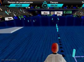 El videojuego desarrollado para la práctica del eslalon en silla de ruedas, gratuito en internet