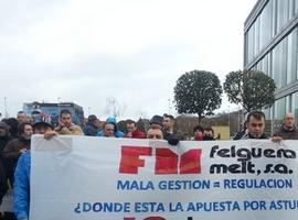 El Principado ofrece su ayuda a los trabajadores de Felguera Melt en busca de solución