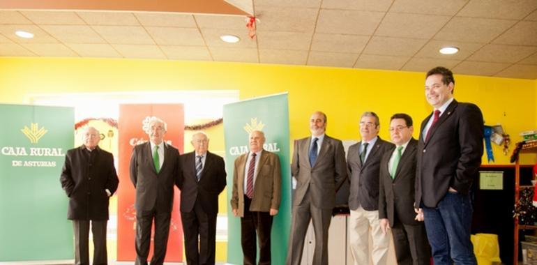 Caja Rural arropa con 55 mil euros a Cáritas, Banco de Alimentos y Cocina Económica de Gijón y Oviedo