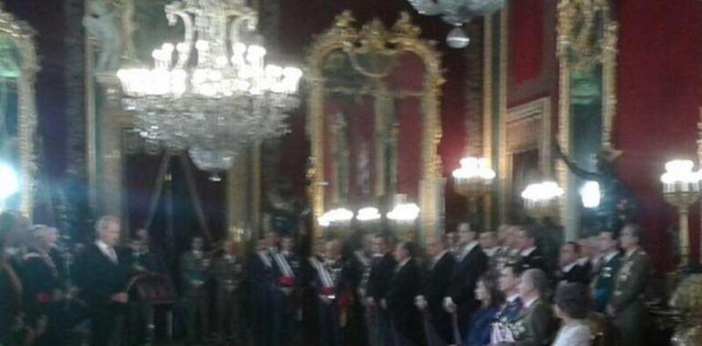 SSMM los Reyes presidieron la celebración de la Pascua Militar