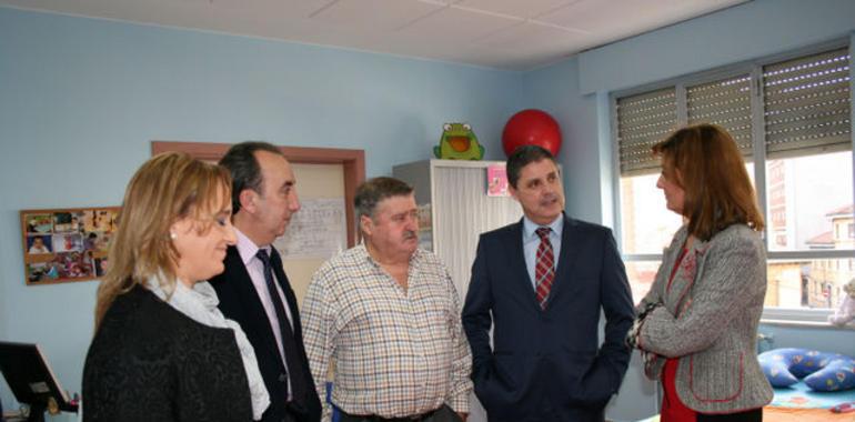 La Unidad de Atención Infantil Temprana de Langreo, operativa en el Sanatorio Adaro