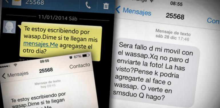 FACUA denuncia al titular del número del #fraudeSMS masivo que simula ser un contacto WhatsApp