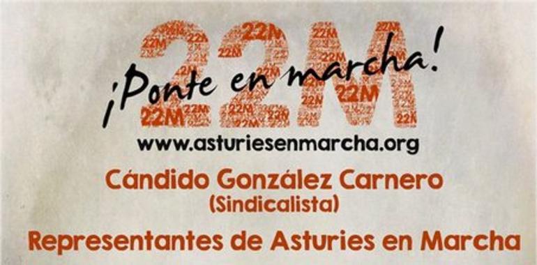 Presentación en Lugones de les Marches de la Dignidá