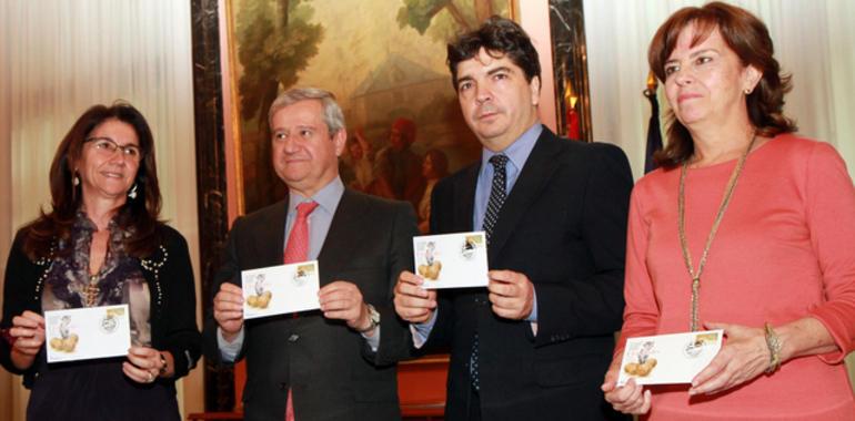 Sello conmemorativo del 250 aniversario de Loterías y Apuestas del Estado
