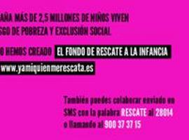 El 33,8% de los niños y niñas en España viven en situación de pobreza y exclusión social