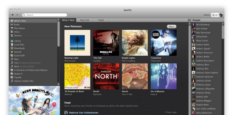 Les descargues musicales d’internet tienen los díes contaos