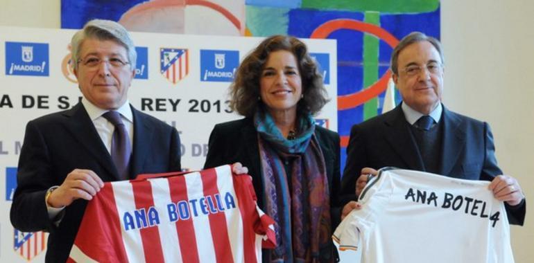 Recuerdo a Luis Aragonés de los presidentes del Real Madrid y Atlético en la víspera del derby