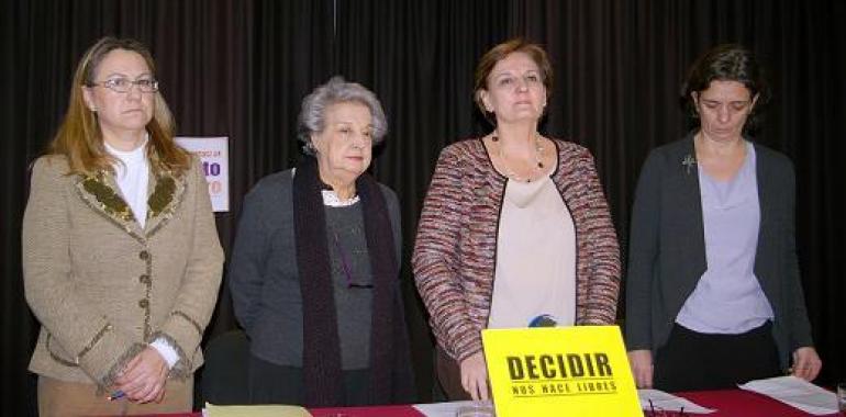 Organizaciones de mujeres presentan sus alegaciones al anteproyecto de ley de Gallardón