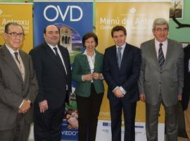Asturianos ilustres arropan el  menú de Antroxu en Madrid