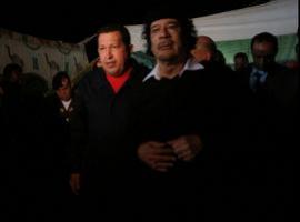Gadaffi agradece a Chávez por posición venezolana en respaldo al pueblo libio