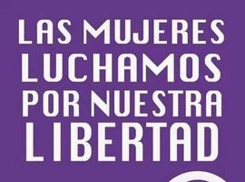 Las mujeres marchan por sus derechos en Gijón 