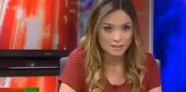 Dimite en directo una presentadora d’un canal rusu contraria a Putin