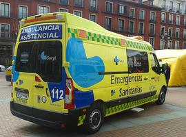 Un muerto y tres heridos al volcar una furgoneta en Lorenzana (León) 