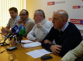 CCOO acusa al PP de mentir a los asturianos por negar despidos en HUNOSA