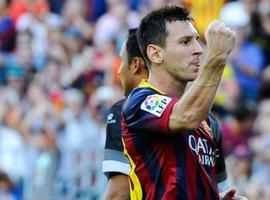 Messi anota un \hat trick\ y alcanza otro récord con 371 goles