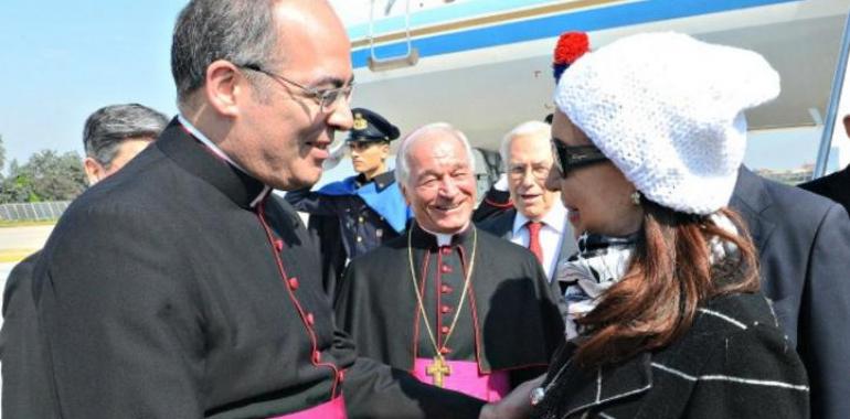 El Papa recibe hoy en audiencia privada a la presidenta argentina