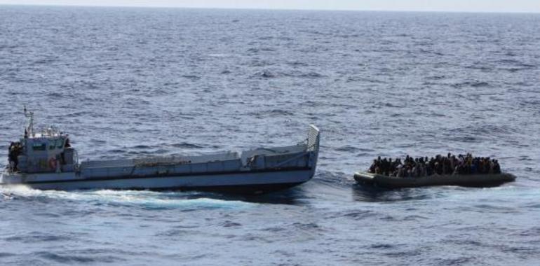 La marina italiana rescata 1.200 inmigrantes africanos