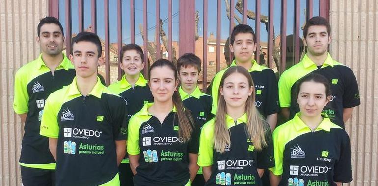 Un oro y un bronce para el Bádminton Oviedo en Tordesillas