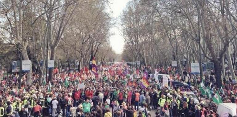 Decenas de miles de español@s claman en Madrid hartos del austericidio 