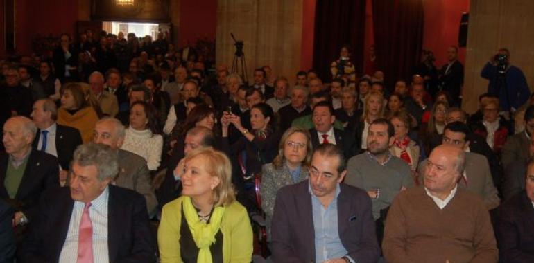 Posada culpa de los recortes a los socialistas en la clausura del congreso del PP asturiano