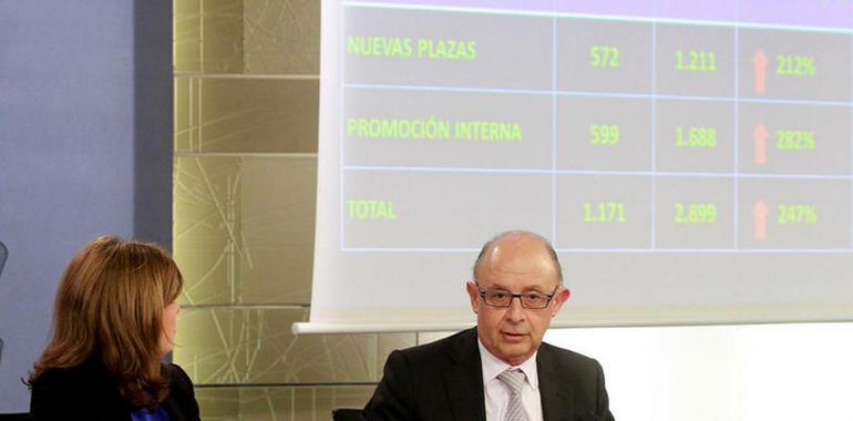 El Gobierno aprueba la Oferta de Empleo Público con 1.211 nuevas plazas