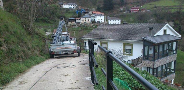 Mejora de caminos en Val.linas y Vil.larín de L.lumés