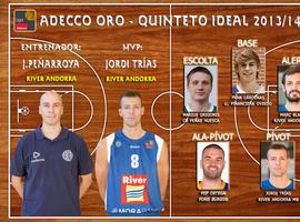 Fran Cárdenas, en el quinteto ideal de la temporada