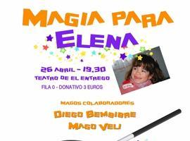 Magia solidaria en favor de Elena, una joven sotrondina con sanfilpipo
