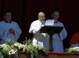 Francisco aboga por paz y solidaridad en el mundo  