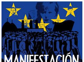  Andecha Astur sofita\l manifestamientu de la CSI, GGT y SUATEA