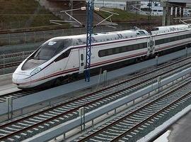 Renfe refuerza con más de 1.100 plazas los trenes Asturias-Madrid en el puente del 1º de Mayo