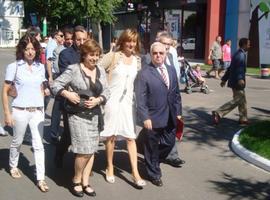 Langreo celebra su Día en una Feria de Muestras abarrotada