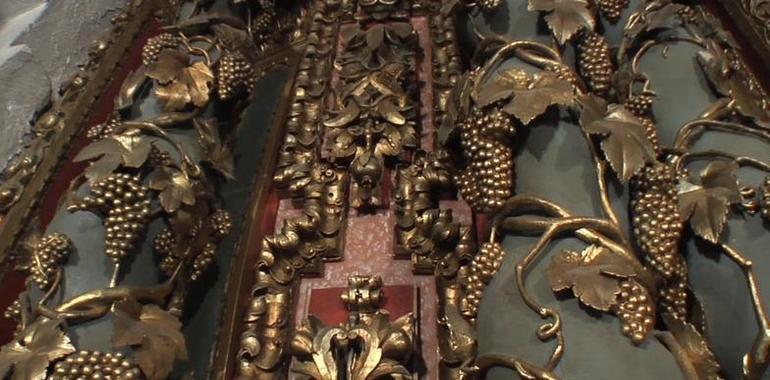 Identificadas variedades de vid reales en retablos barrocos asturianos del siglo XVII